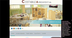 Desktop Screenshot of costabilearredamenti.com